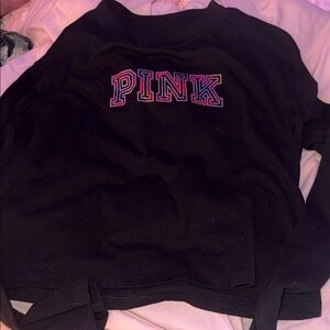 Black PINK Logo long sleeve size XS